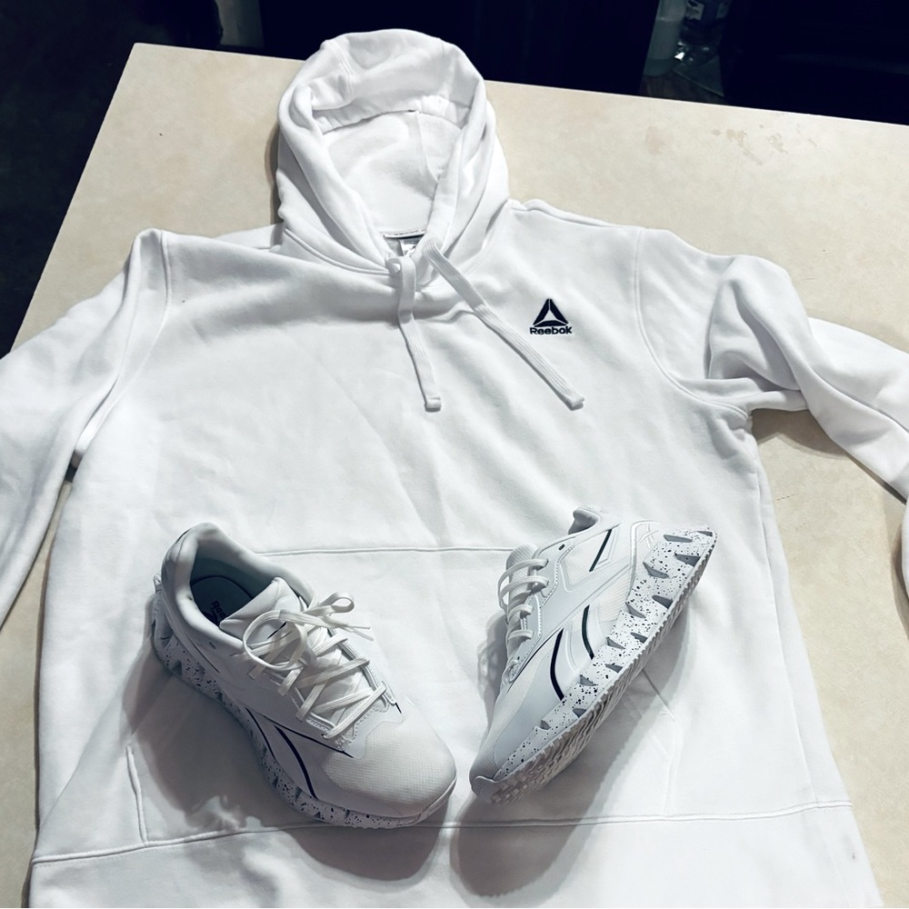 Reebok Hoodie W/ matching sneakers